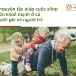 5 nguyên tắc giúp cuộc sống khoẻ mạnh ở cả người già và người trẻ